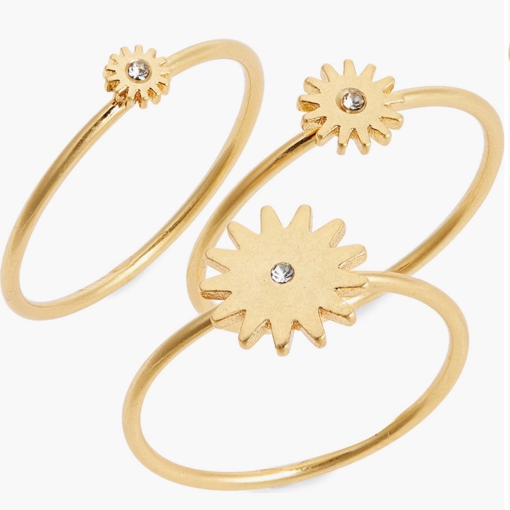 MADEWELL My Three Suns Ring Set